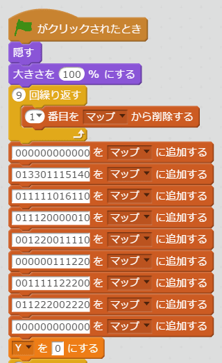 マップのスクリプト1