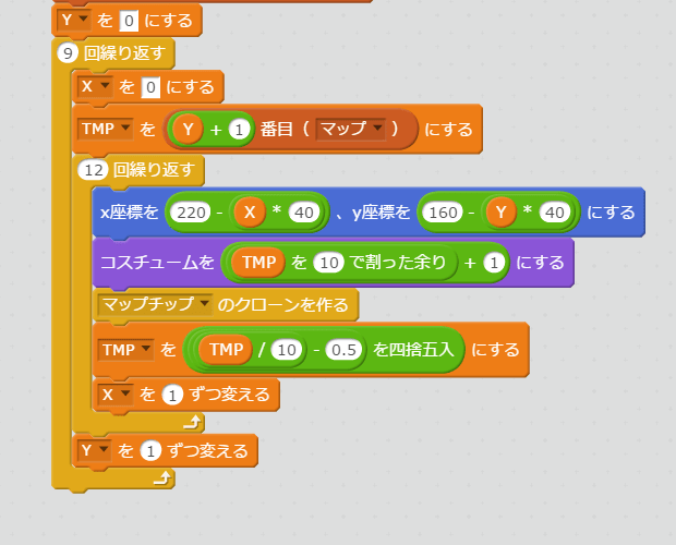 マップのスクリプト2