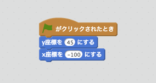 位置を決めるスクリプト