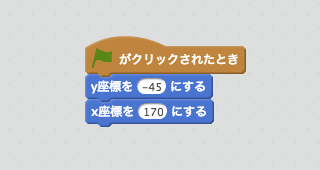 位置を決めるスクリプト