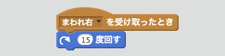 ねこを右に向けるスクリプト