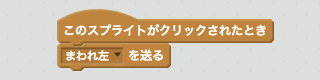 左やじるしのスクリプト