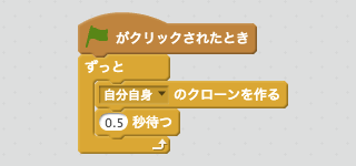 ほしのクローンをつくるスクリプト
