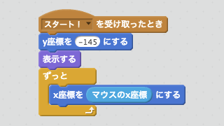 バーを表示するスクリプト