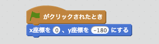 下バーの位置を決めるスクリプト
