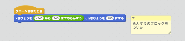 ランダムな位置に表示するスクリプト